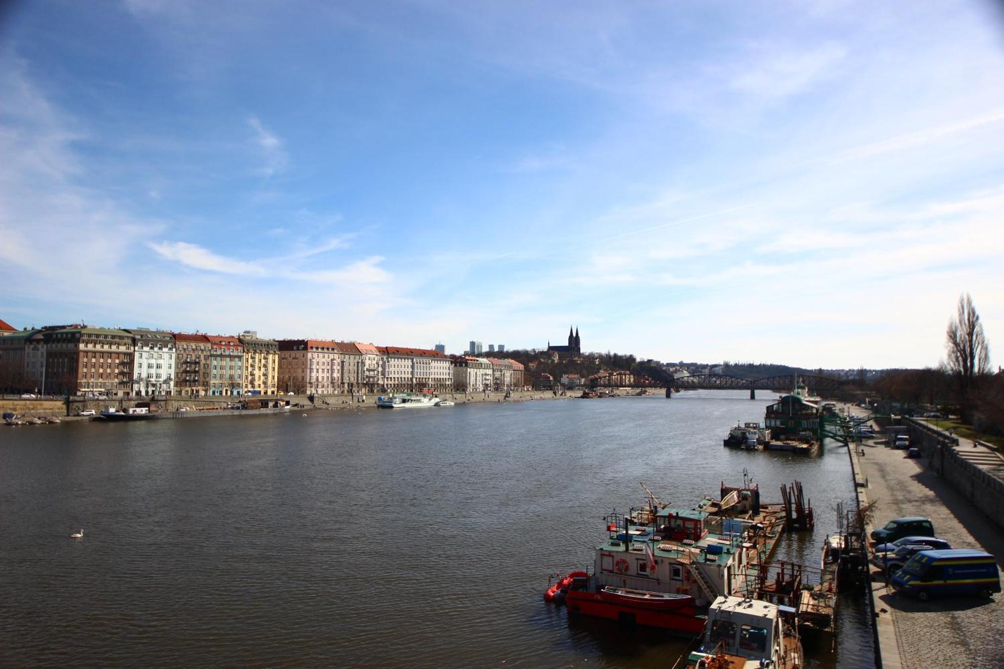Quiet Apartment In The City Center With Own Terrace Praga Exterior foto