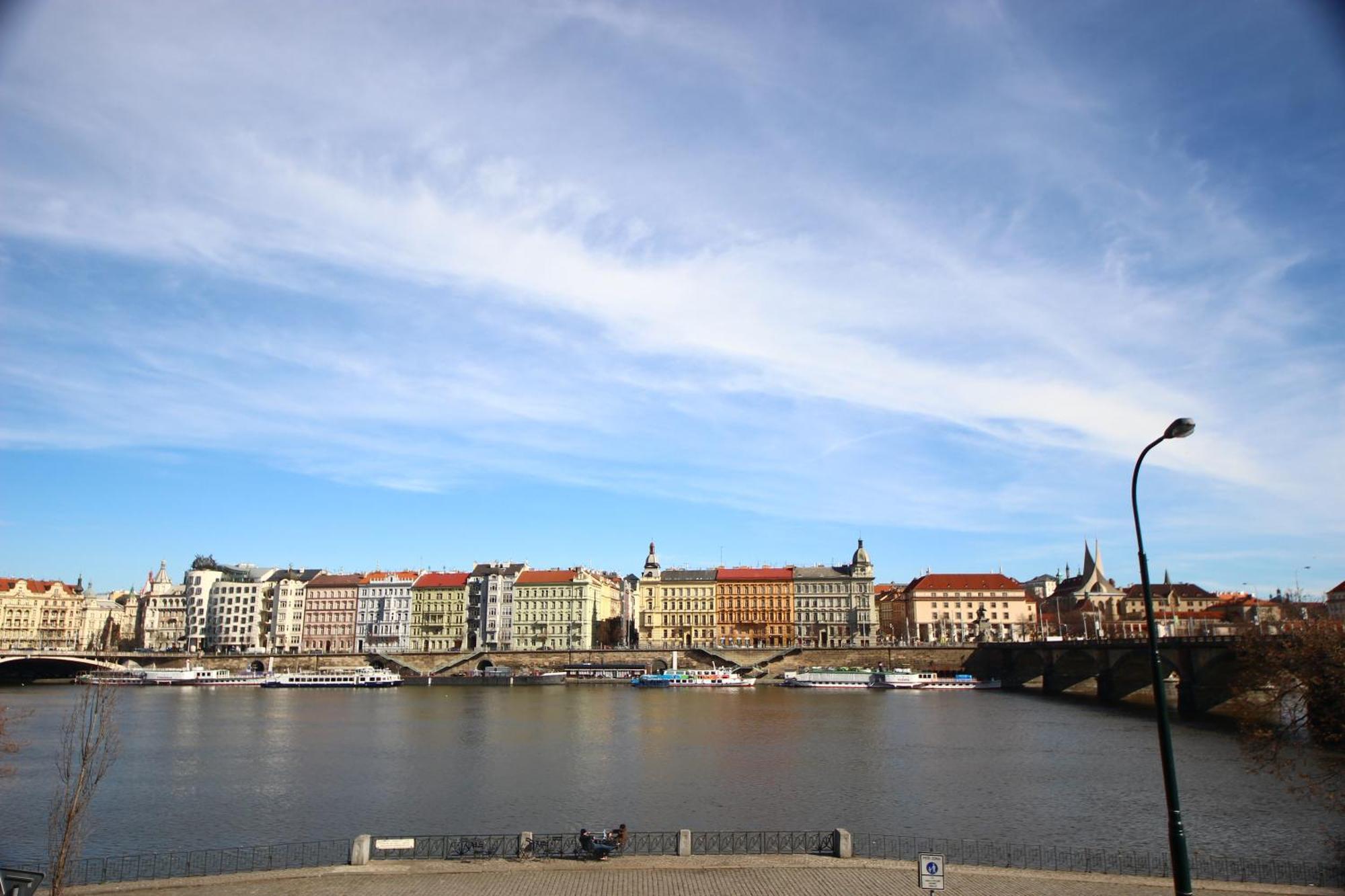 Quiet Apartment In The City Center With Own Terrace Praga Exterior foto